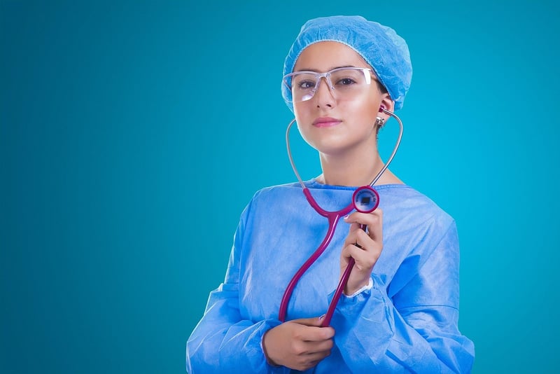 Doctor in hospital